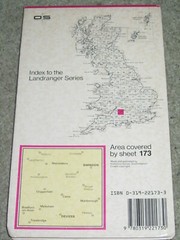 OS Ordnance Survey Landranger Map Sheet 173 Swindon & Devizes area – 1985 edn