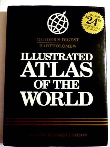 Bartholomews Illustrated Atlas of the World – Hardcover – GOOD