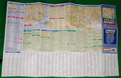 London Mini Map – Bensons Map Guides – Folding Map 2006 – Full Colour