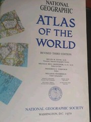 National Geographic Atlas of The World, 3rd Edition 1970 Hardcover 19″x13″