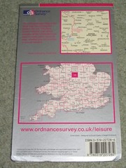 OS Ordnance Survey Landranger Map Sheet 128 Derby & Burton on Trent – 2002