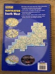 Map & Travel Guide Bristol Bath Job Lot Spiral Bound Book City of Bath Guide Did