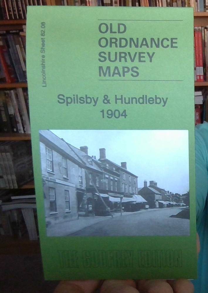 MAP OF Spilsby & Hundleby 1904 Lincolnshire Sheet 82.08 by Alan Lamb NEW