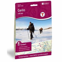 Geilo – Nordeca Turkart Norway walking hiking map 2515