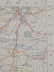 FROME, Ordnance Survey, Seventh Series Paper One-Inch Map Of GB, Sheet 166, 1959