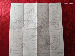 Vintage Ordnance Survey Sudbury Suffolk Map TL84 OS First Series 1982 Edition