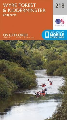 Kidderminster and Wyre Forest (Map) OS Explorer Map