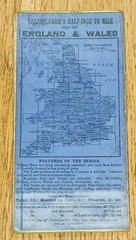 BARTHOLOMEW’S NEW REDUCED SURVEY SHEET 22 CARMARTHEN 2 MILES TO AN INCH