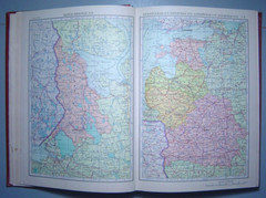 Soviet Atlas Vintage Book Illustrated Colour Maps USSR Russia Regions Rare 1954