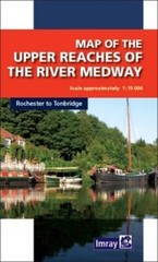 MAP OF THE RIVER MEDWAY: ROCHESTER TO TONBRIDGE By Imray **BRAND NEW**