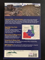 Colorado Trails 2 Book Lot – Front Range And Central Region includes topo maps!
