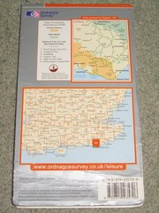 Ordnance Survey Explorer 1:25,000: Sheet 123 Eastbourne & Beachy Head – 2004