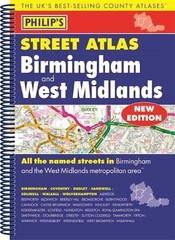 Philip’s Street Atlas Birmingham and West Midla… by Philip’s Maps Spiral bound