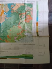 Vintage 1974 IGS 1:50,000 Geological Map Cambridge Sheet 188 Solid & Drift Editn