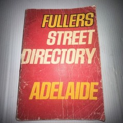 Fullers Street Directory Adelaide and Suburbs 1972 vintage maps reference guide