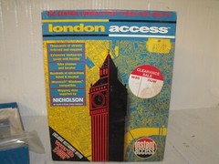 London Access Street Map Big Box Floppy Disk