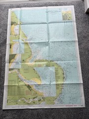 Vintage Imray Chart: Harwich to Whitby Map