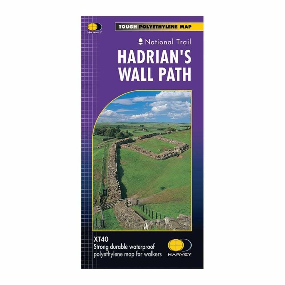 National Trail British Map Hadrian’s Wall Path Route Hiking Walking Harvey Maps