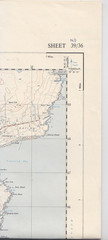 Ordnance Survey 1:25,000 Provisional Series Map Sheet 39/36 (ND 36) Freswick