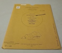 USGS Geologic Map Ogle Quadrangle, Clay & Knox Counties, Kentucky w/Sleeve