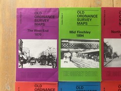 8 Godfrey Edition Old Ordnance Survey Maps Of London – Family History