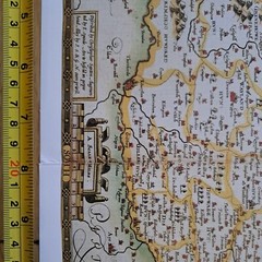 Tudor map of Norfolk John Speed