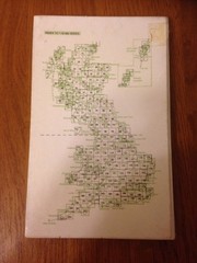 0rdnance survey,map Morley books plastic coated sheet 186 Aldershot & Guildford