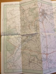 1988 Ordnance Survey Pathfinder Map 1223 SU 44/54 Whitchurch (Hants) Inc Overton