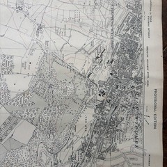 1944 OS Map High Wycombe Chepping Wycombe map #47 BucksNW Provisional Edition