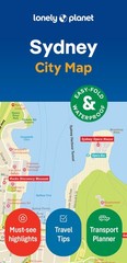 Lonely Planet Lonely Planet Sydney City Map (Map) Compact City Planning Maps