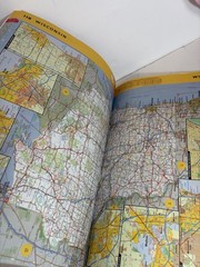 National Geographic Road Atlas Us USA, Canada, Mexico, 2000 Edition EUC
