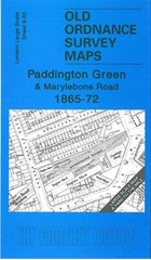 Paddington Green & Marylebone Road 1865-72 London Large Scale 6.60