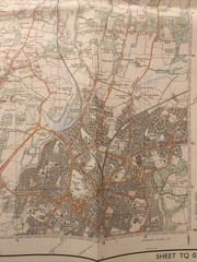 1983 Ordnance Survey Pathfinder Map TQ 03/13 Horsham And Cranleigh