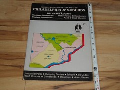 PHILADELPHIA PA & SUBURBS FRANKLIN’S 1984 STREET MAPS & ZIP CODES