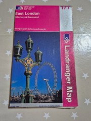 Ordnance Survey OS landranger Map 177 East London, Billericay & Gravesend 2002