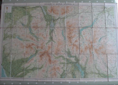 VINTAGE BARTHOLOMEW’S CLOTH MAP OF KESWICK & ULLSWATER – NEW REDUCED SURVEY