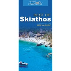 Skiathos (Greece) ‘best of’ tourist map with information gui