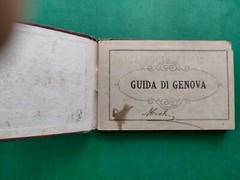 GUIDA DI GENOVA, ANNI 20 PUBBLICITA’ DELLA FIDUCIARIA