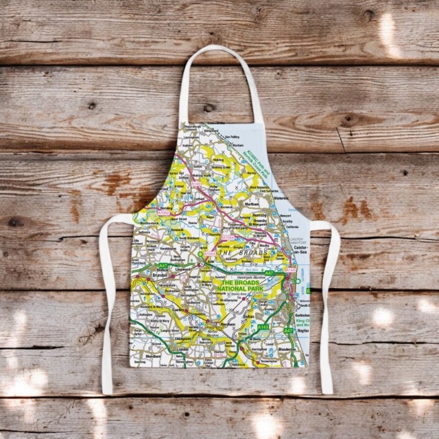 OS Map Kids Apron – The Broads (General merchandise)