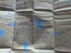 Khon Kaen; Provinz & City Map
