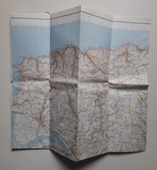Barnstaple & Ilfracombe Ordnance Survey Map Sheet 180 – 1974 – 1:50000