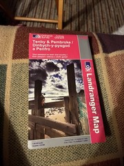 OS Map Sheet 158 Tenby & Pembroke Landranger Ordnance Survey