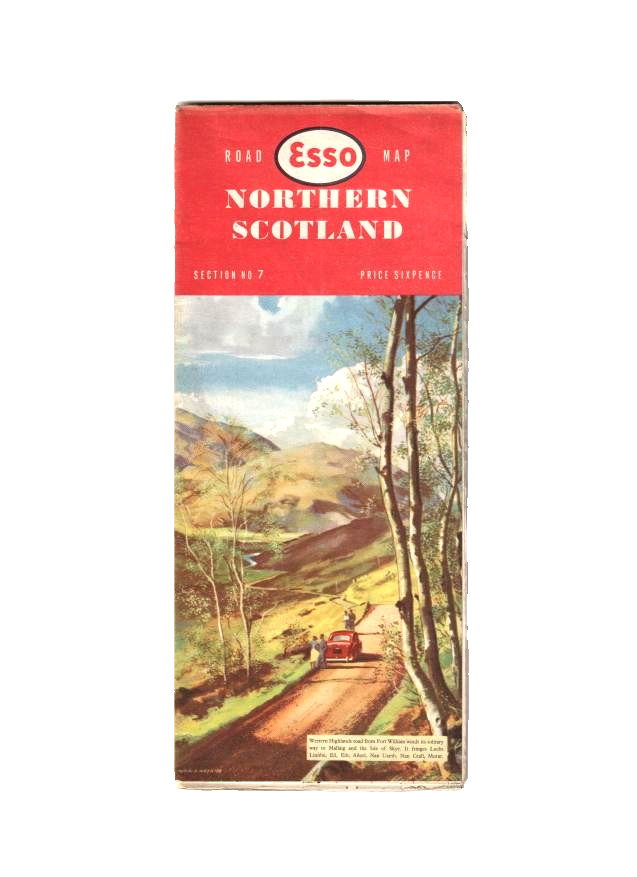 NORTHERN SCOTLAND – ESSO Road Map