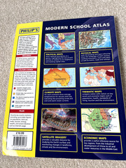 Geography Books Bundle Set Philip’s Modern School Atlas, Geog.2 Pocket Atlas