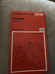 OS Ordnance Survey One Inch Map, Gairloch, sheet 19, 1968