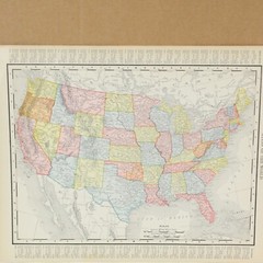 United States and Mexico Rand McNally 1898 Atlas of the World 14″ x 11-1/4″
