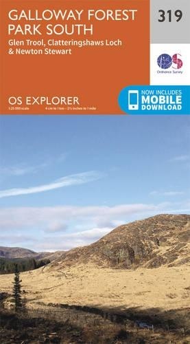 Galloway Forest Park South (Map) OS Explorer Map