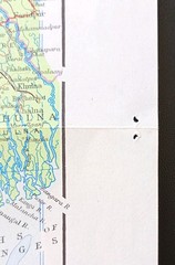 Bartholomew World Travel Map 15: Indian subcontinent • Scale- 1:4,000,000 (1979)