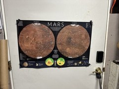 DESTINATION MARS: 2 SIDED [LAMINATED] (NATIONAL GEOGRAPHIC POSTER 31.5X20 PB1