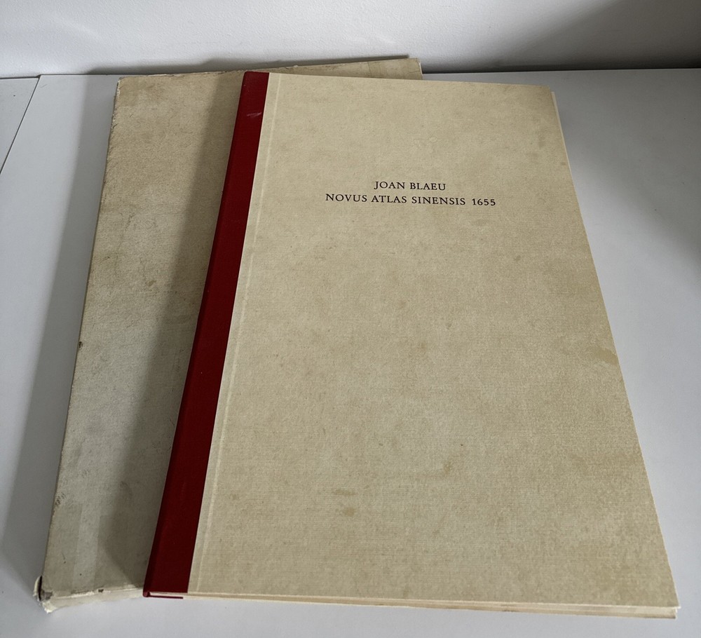 Novus Atlas Sinensis 1655; Joan Blaeu – 17 Full Color Maps Bound China Japan